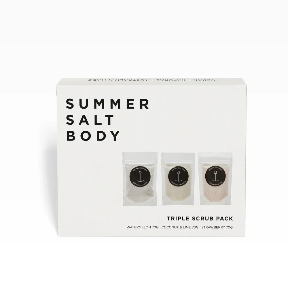 Summer Salt BodySummer Salt Body Three Mini Scrubs Pack same day gift delivery melbourne