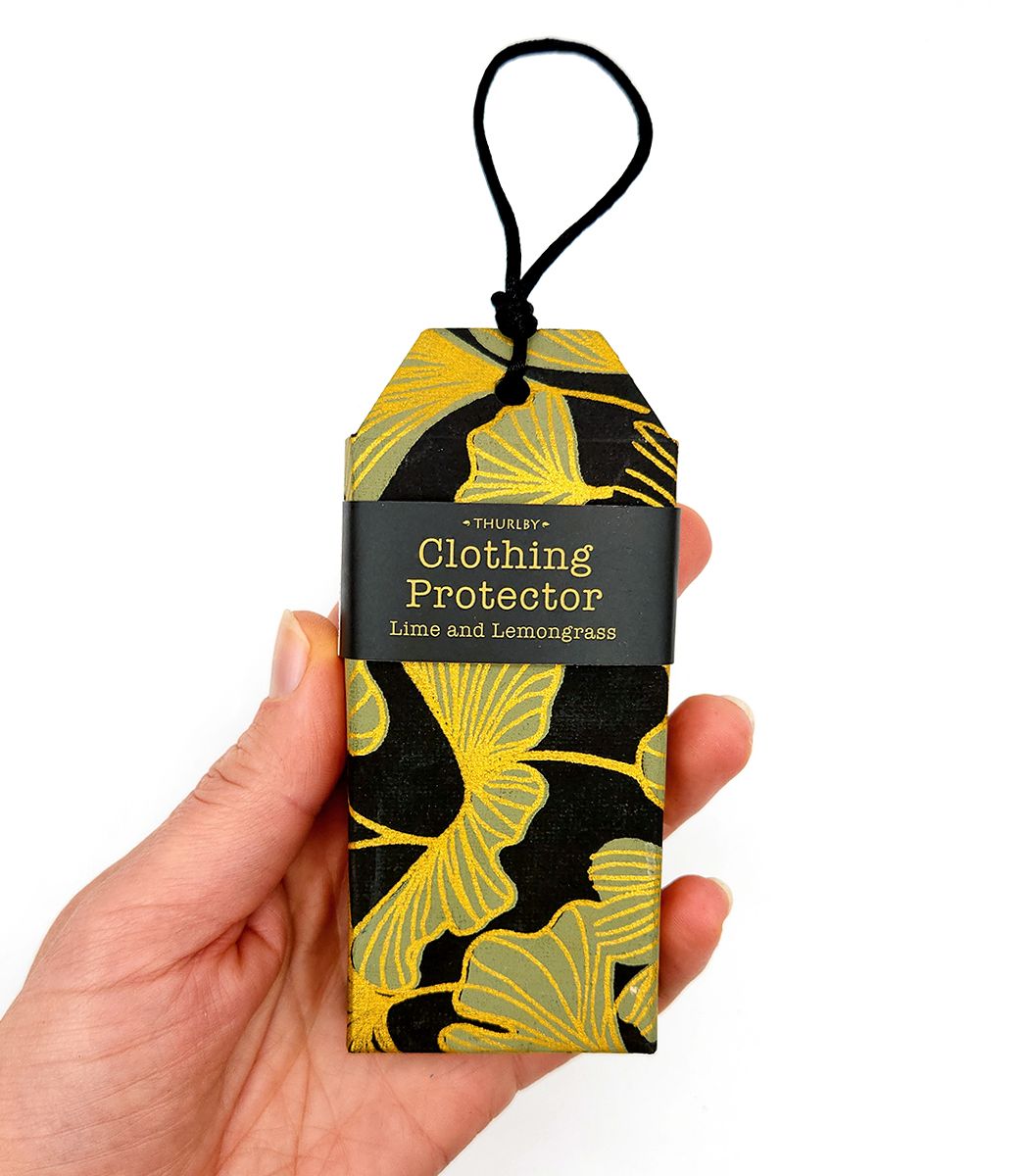 Thurlby Herb Farm Gingko Herbal Clothing Protector Lime and Lemongrass