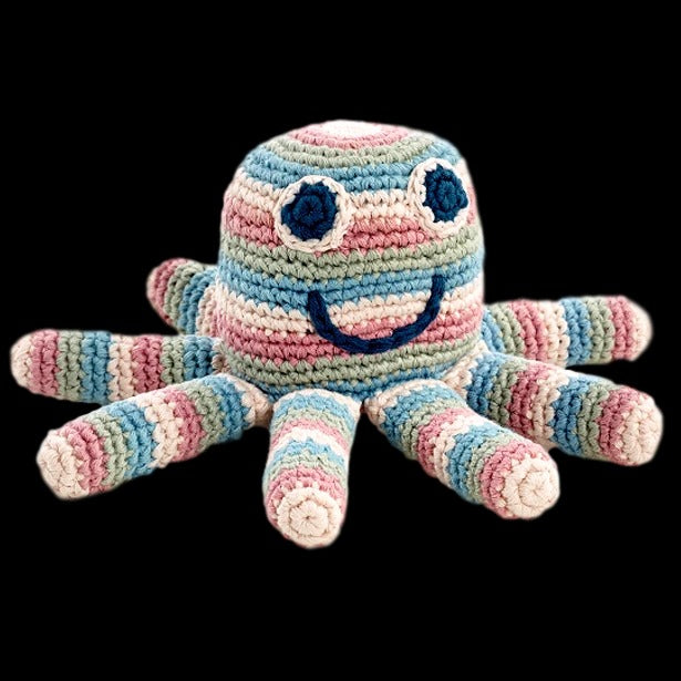 Octopus Rattle - Organic Toy