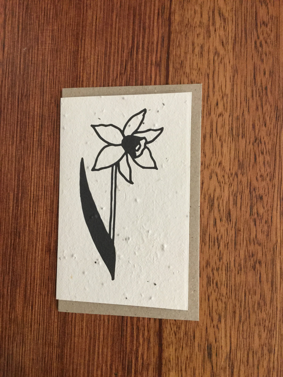 Daffodil Seed Card - Pookipoiga