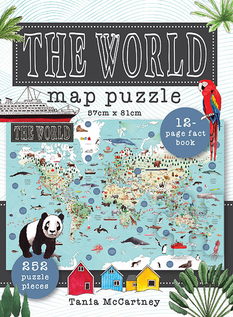 World Map Puzzle - Pookipoiga