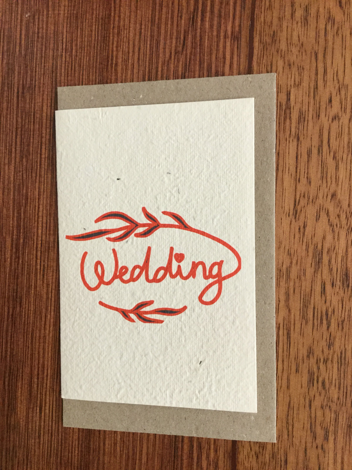 Wedding Seed Card - Pookipoiga