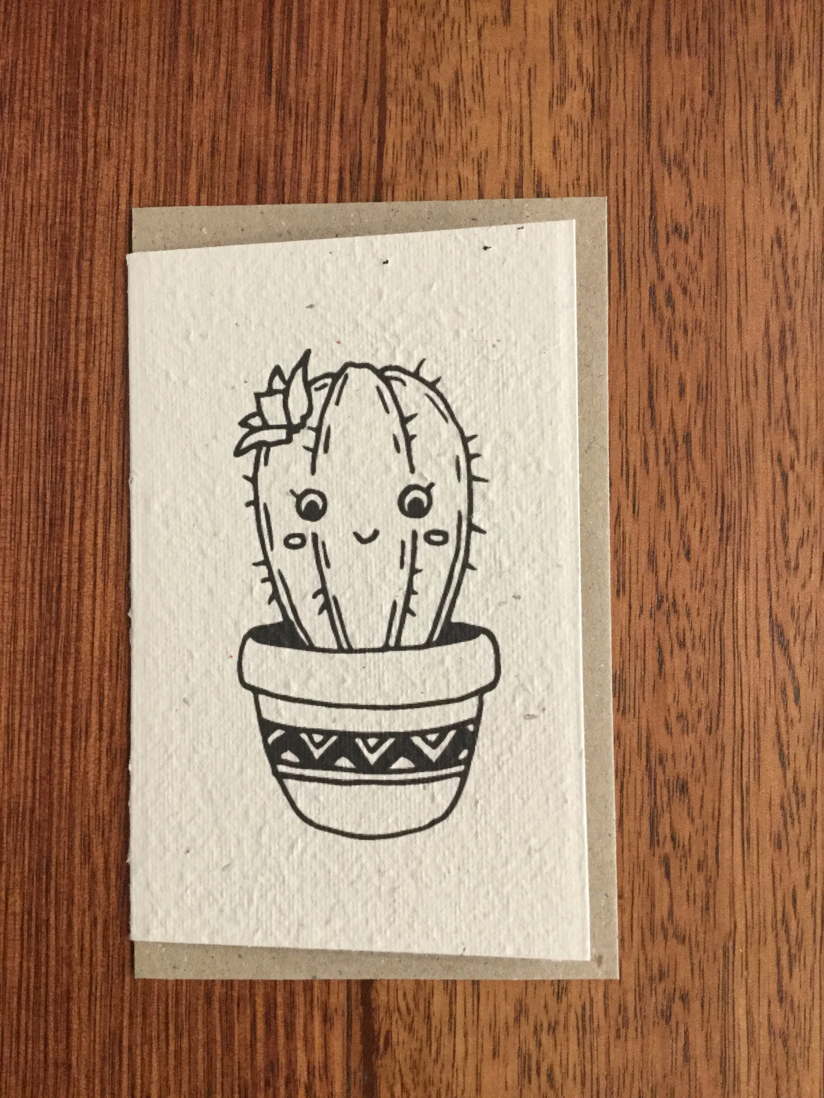 Cactus Seed Card Cards