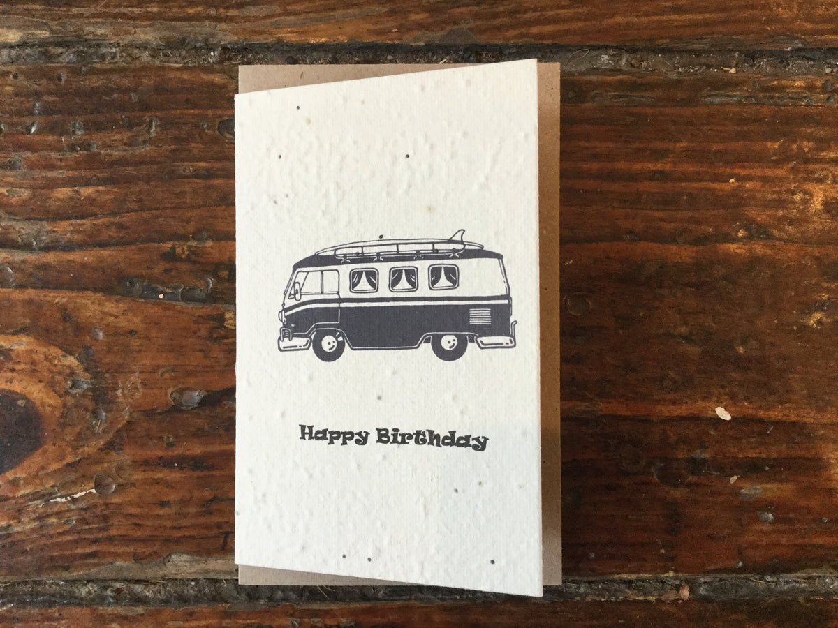 Combi (happy birthday) seed card Cards