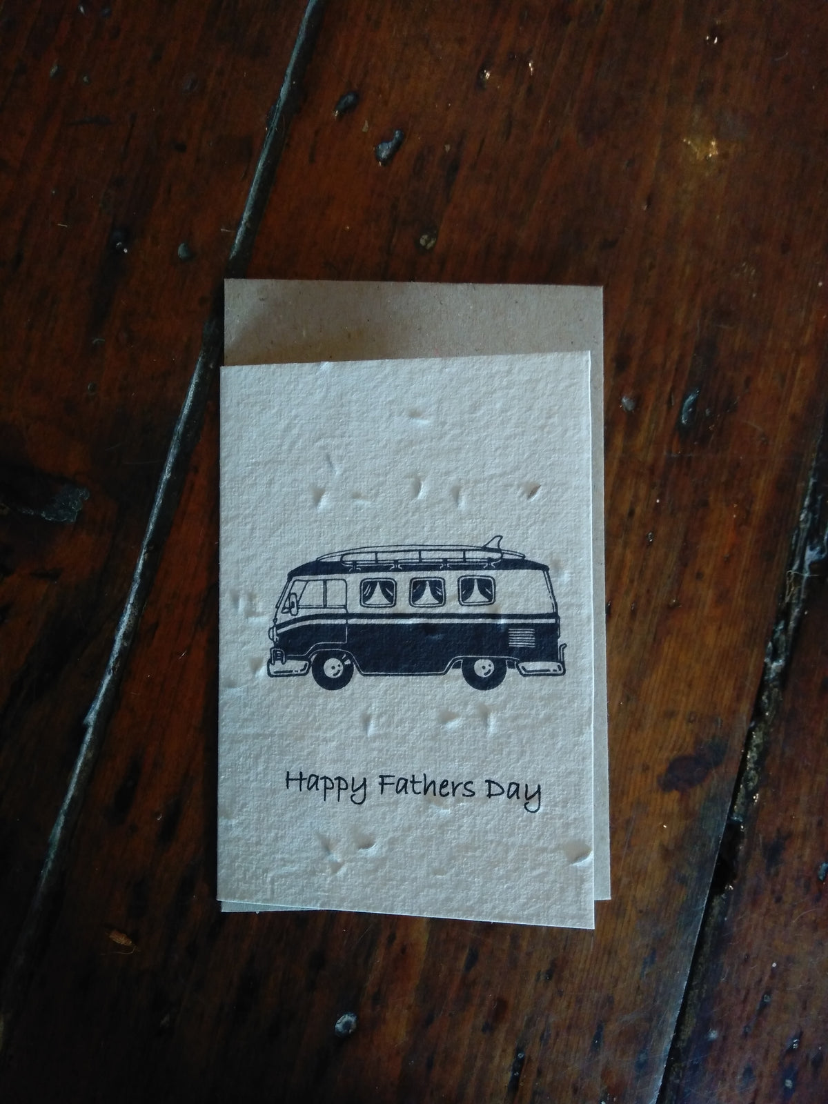 Happy Fathers day COMBI Seed Card - Pookipoiga