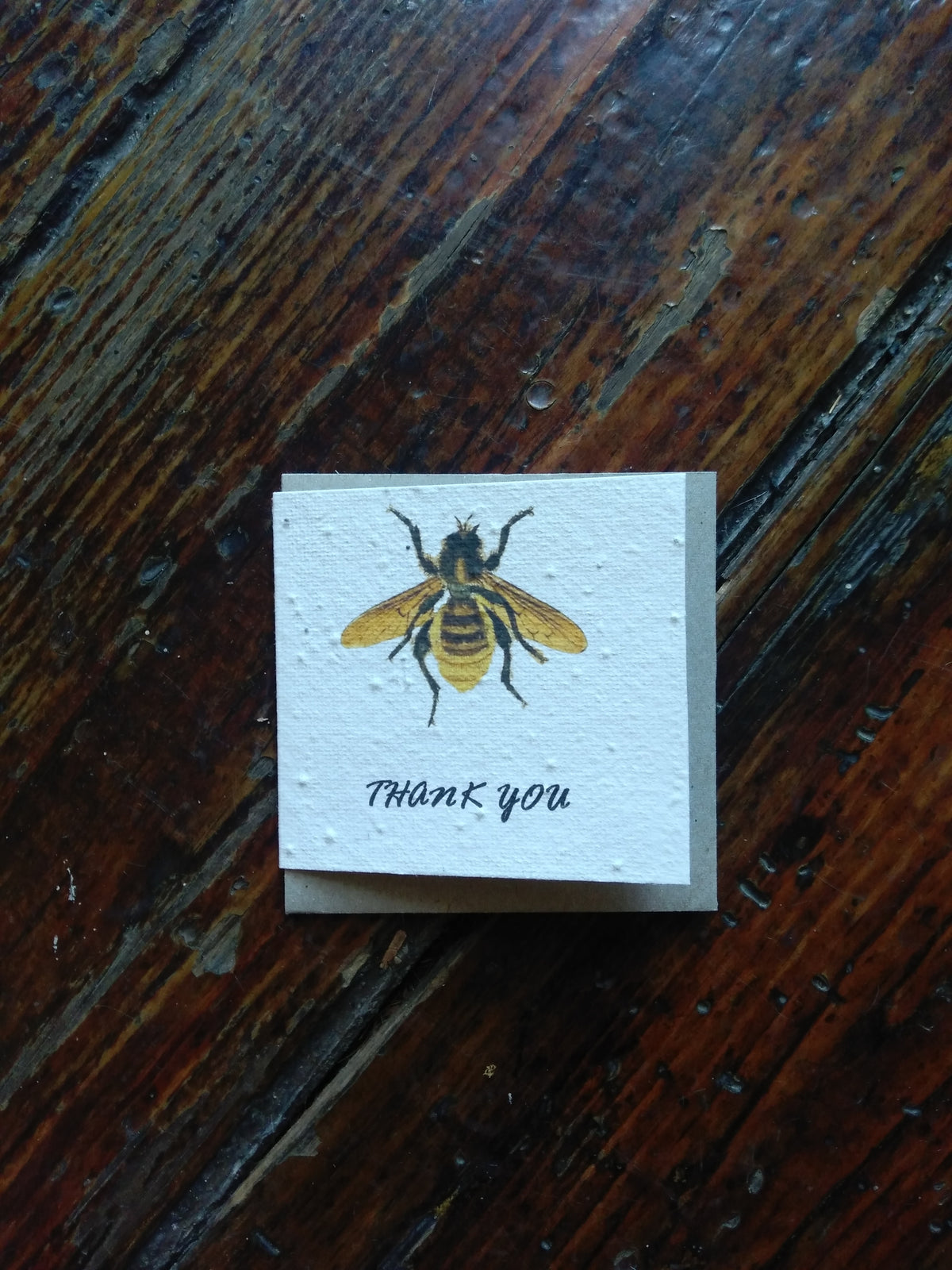 Thank you bee thyme Seed Card (Small) - Pookipoiga