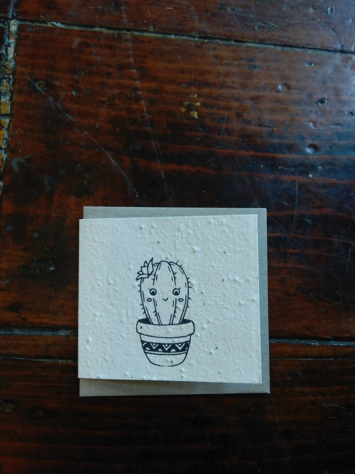 Cactus Seed Card (Small) - Pookipoiga