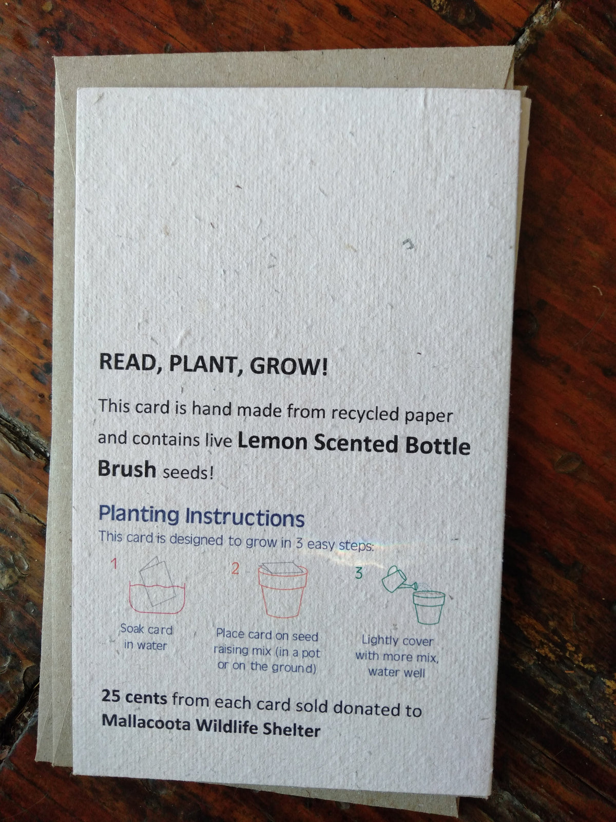 Emu Seed Card Cards