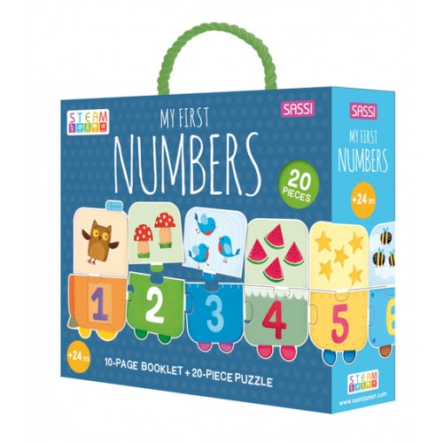 My First Numbers Puzzle & Book Set Game