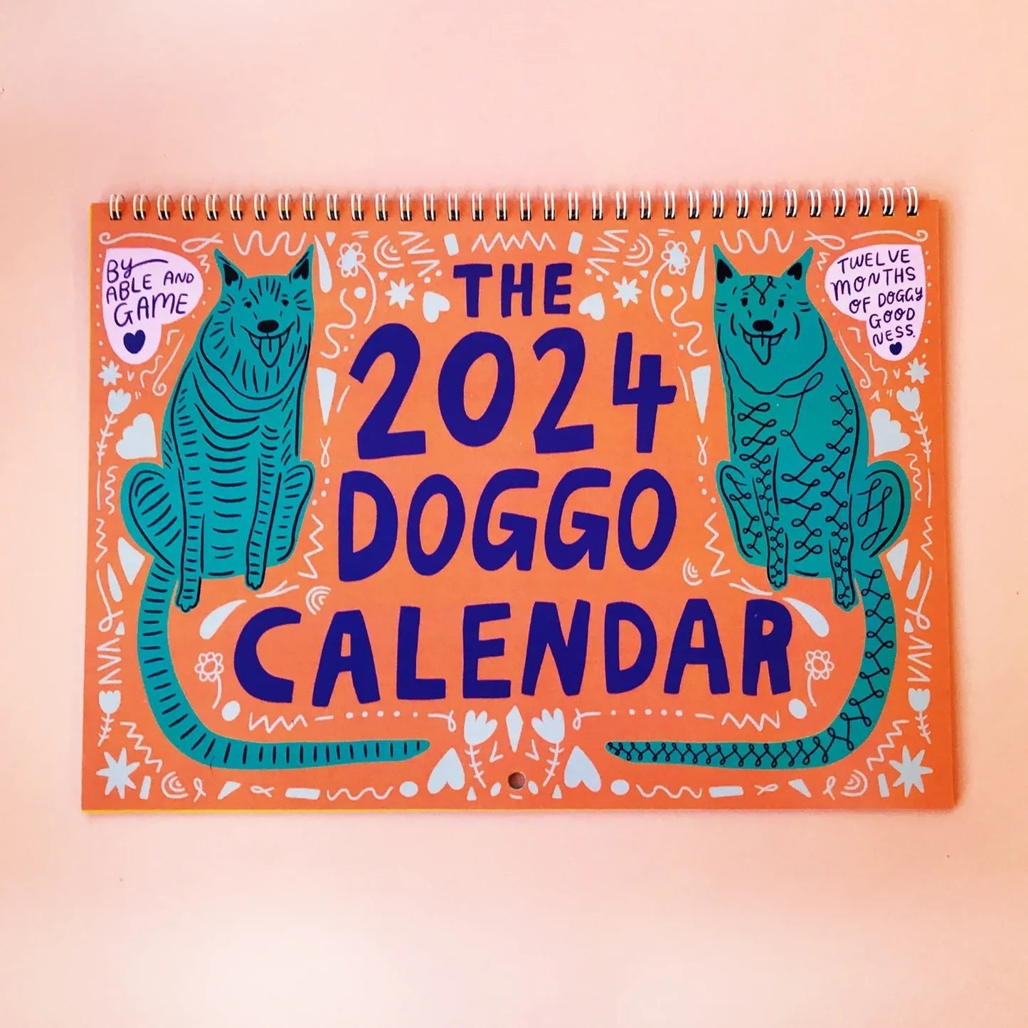 Able and Game 2024 Doggo Calendar