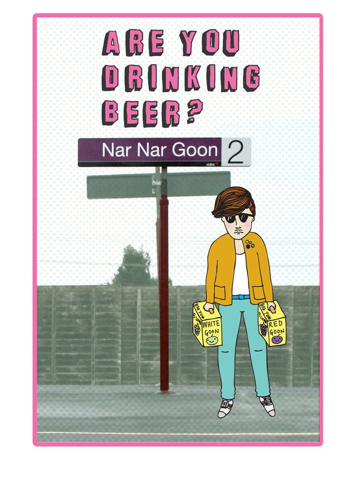 Able and GameAble and Game Are you drinking beer? Nar Nar Goon #same day gift delivery melbourne#