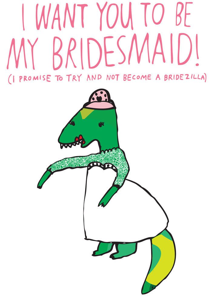 Able and Game I want you to be my bridesmaid