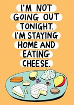 Able and GameAble and Game I'm Not Going Out Tonight. I'm Staying Home And Eating Cheese #same day gift delivery melbourne#