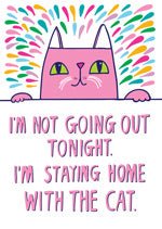 Able and GameAble and Game I'm Not Going Out Tonight. I'm Staying Home With The Cat #same day gift delivery melbourne#