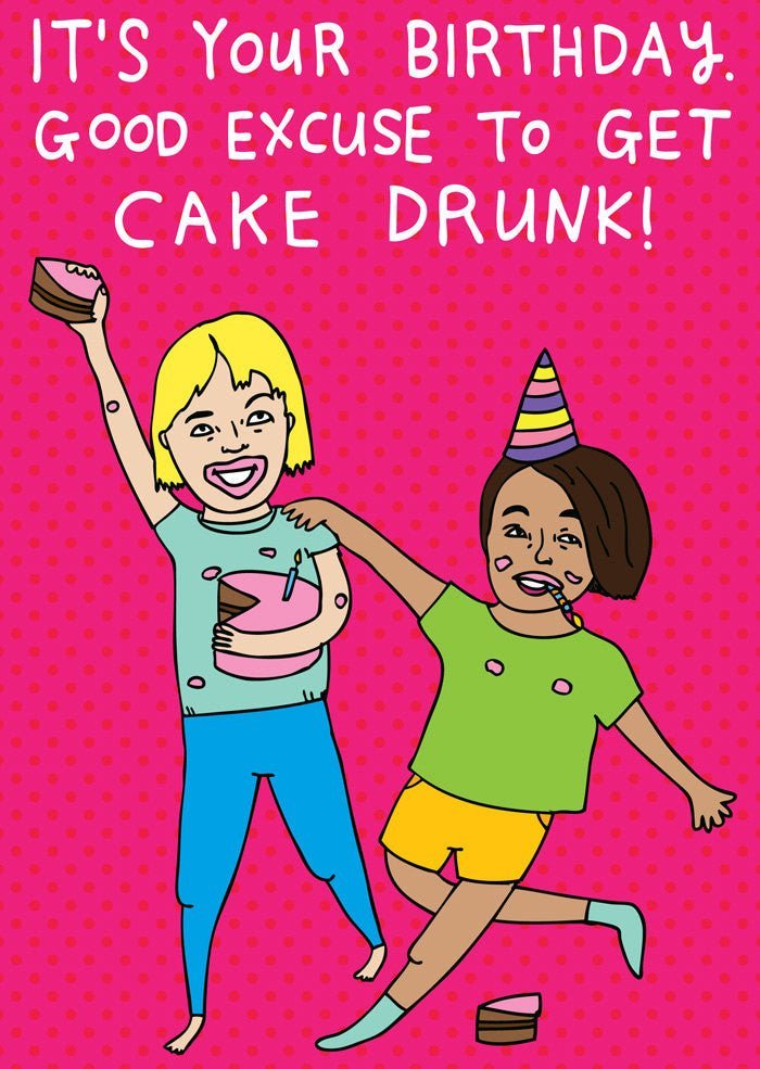Able and GameAble and Game It's your birthday. Good excuse to get cake drunk! #same day gift delivery melbourne#
