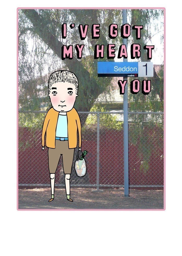 Able and GameAble and Game I've Got my Heart Seddon You #same day gift delivery melbourne#