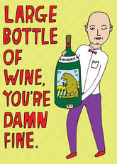 Able and GameAble and Game Large bottle of wine, you're damn fine #same day gift delivery melbourne#