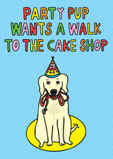 Able and GameAble and Game Party Pup Wants A Walk To The Cake Shop #same day gift delivery melbourne#