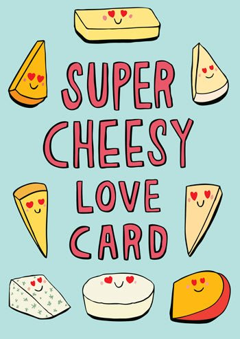 Able and GameAble and Game Super Cheesy Love Card #same day gift delivery melbourne#