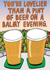 Able and GameAble and Game You're Lovelier Than A Pint Of Beer On A Balmy Evening #same day gift delivery melbourne#