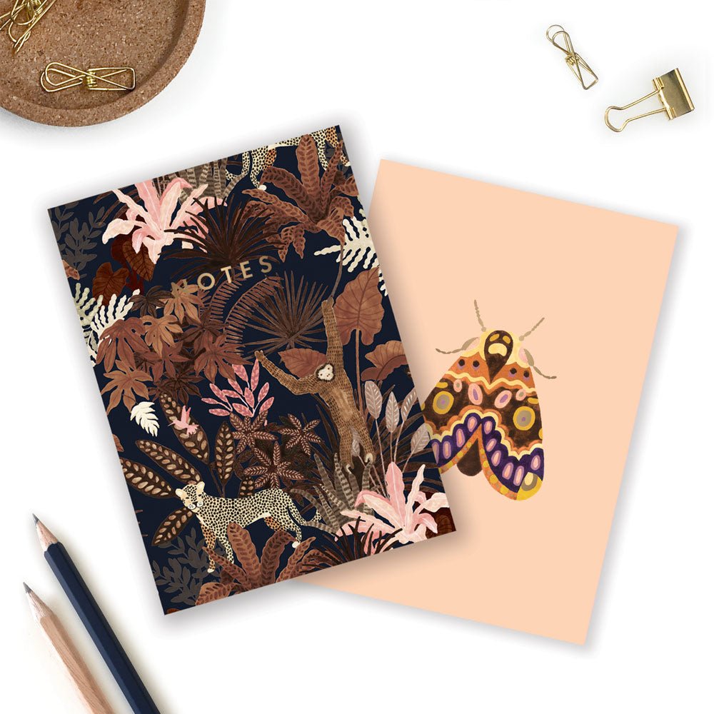 All The WaysDuo A6 Notebook – Monkey & Butterfly #same day gift delivery melbourne#