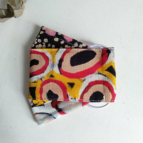 Alperstein Designs Aboriginal Art reusable Face masks
