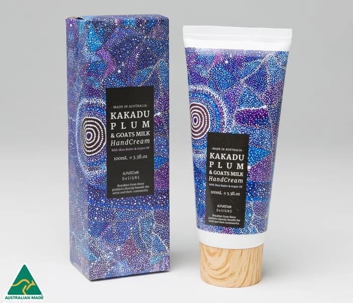 Alperstein Designs Alma Granites Kakadu Plum hand cream
