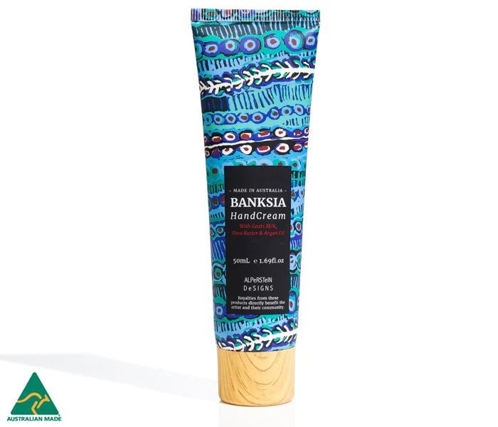 Alperstein DesignsAlperstein Designs Banksia & Bergamot 50ml hand cream #same day gift delivery melbourne#