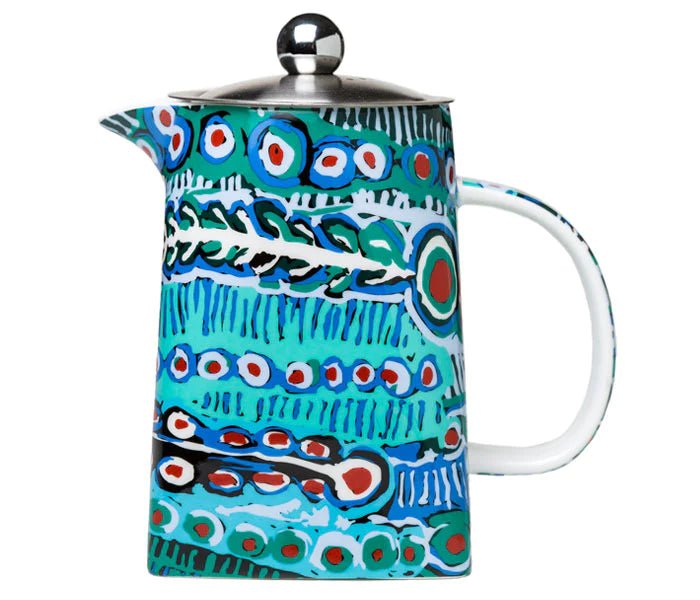 Alperstein Designs Blue Murdie Morris Teapot
