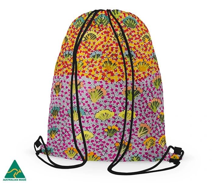 Alperstein DesignsAlperstein Designs Daisy Moss drawstring bag #same day gift delivery melbourne#