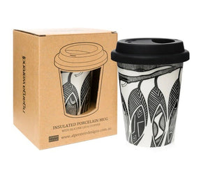 Alperstein Designs Dancing Wombat Insulated Coffee Mug