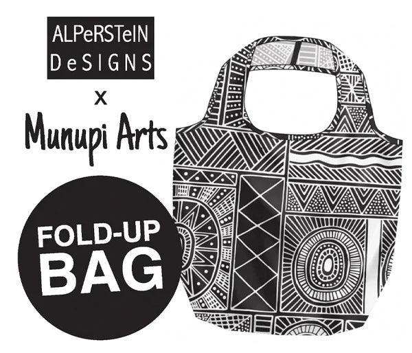 Alperstein DesignsAlperstein Designs Fiona Puruntatameri Fold Up Shopping Bag #same day gift delivery melbourne#