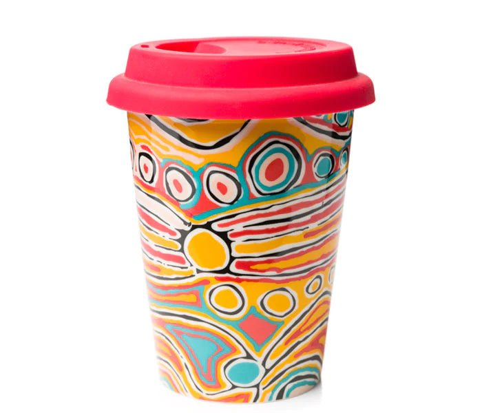 Alperstein Designs Judy Watson insulated Coffee Mug