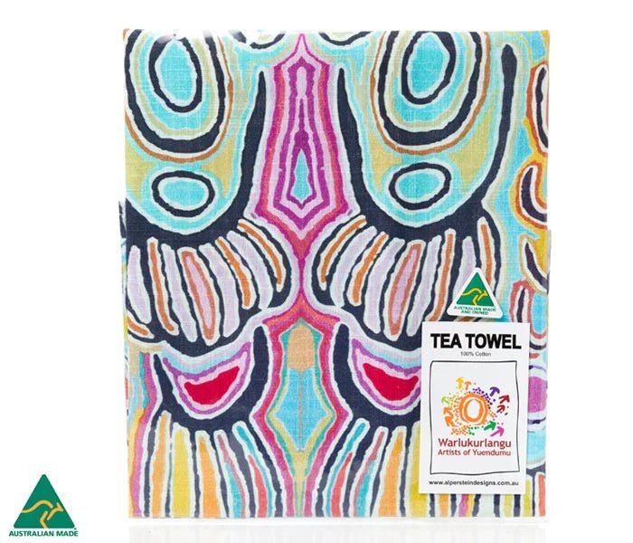 Alperstein DesignsAlperstein Designs Judy Watson Tea Towel #same day gift delivery melbourne#