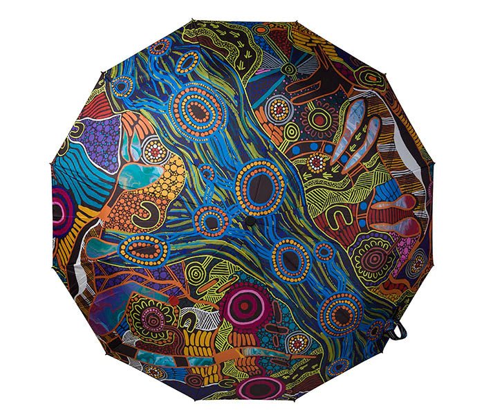 Alperstein Designs Justin Butler Fold Up Umbrella
