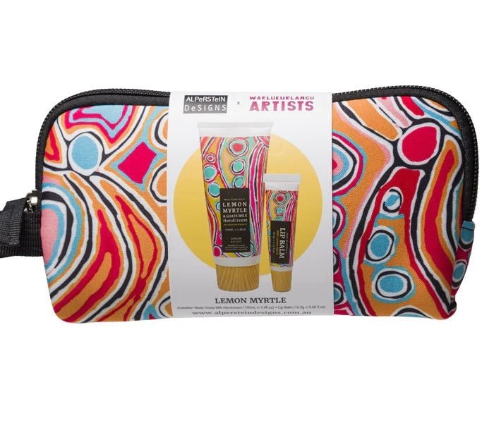 Alperstein DesignsAlperstein Designs Lemon Myrtle Hand Cream & Lip Balm Set #same day gift delivery melbourne#