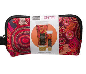 Alperstein Designs Manuka Honey hand cream lip balm set