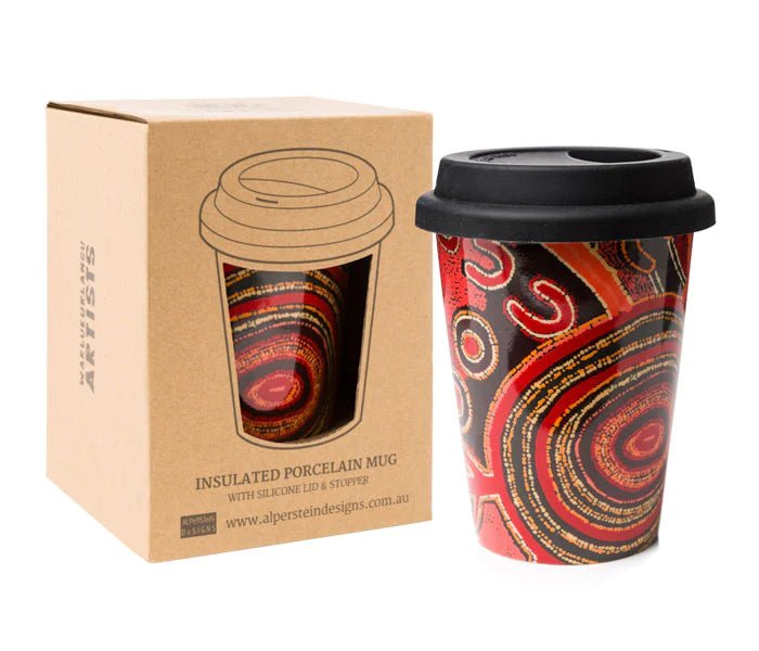 Alperstein DesignsAlperstein Designs Theo Hudson insulated coffee mug #same day gift delivery melbourne#