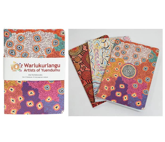 Alperstein DesignsAlperstein Designs Warlukurlangu A6 Notebooks #same day gift delivery melbourne#