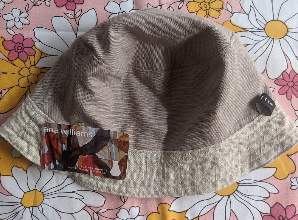 Ana Williams Bucket Reversible Hat - Canvas Grey