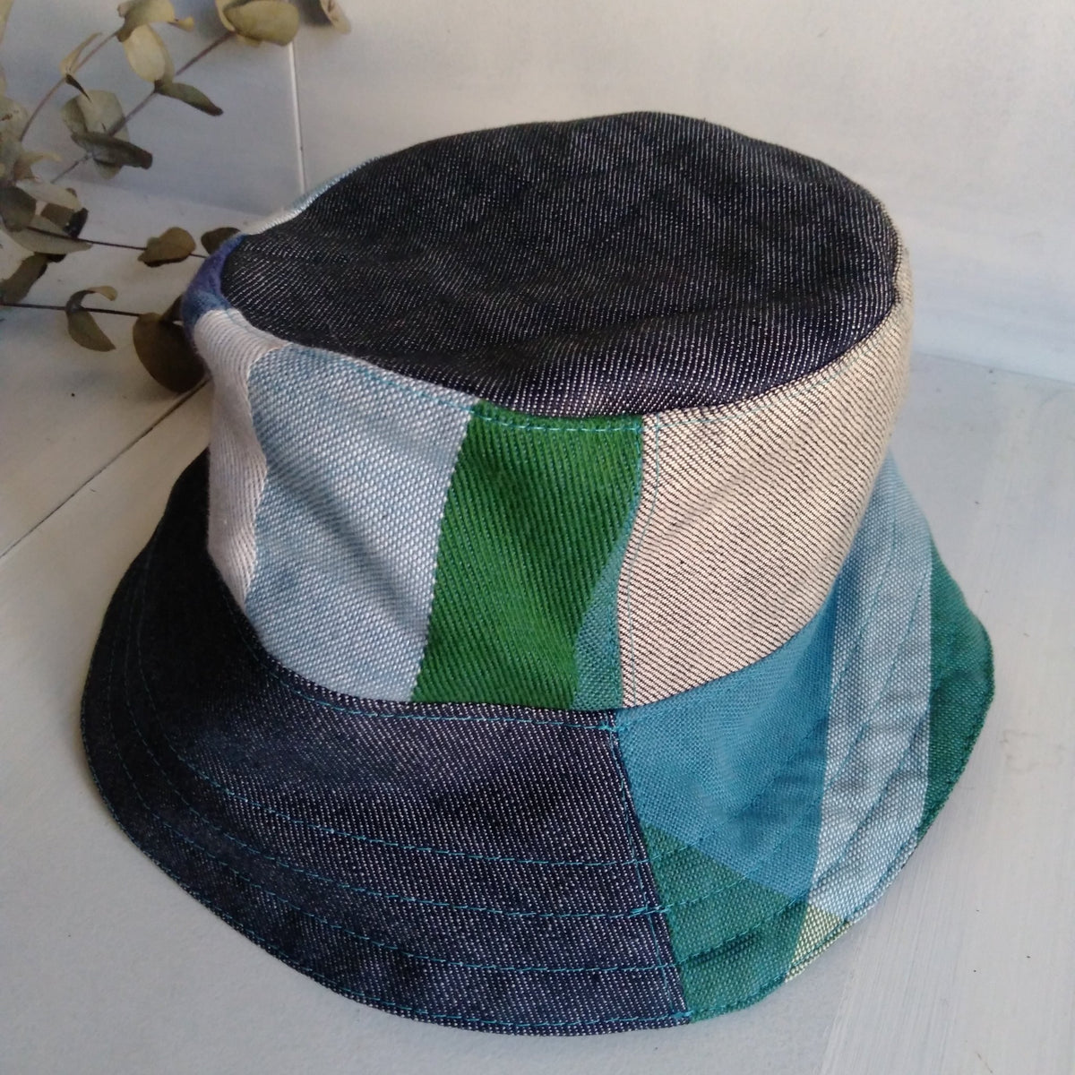 Ana WilliamsAna Williams Bucket reversible hat - Denim Patch #same day gift delivery melbourne#