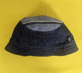 Ana Williams Bucket Reversible Hat - Denim Stripe Trim