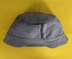 Ana Williams Bucket Reversible Hat - Denim Stripe Trim