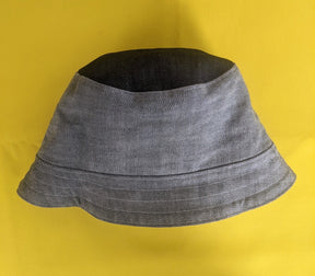 Ana Williams Bucket Reversible Hat - Denim Stripe Trim