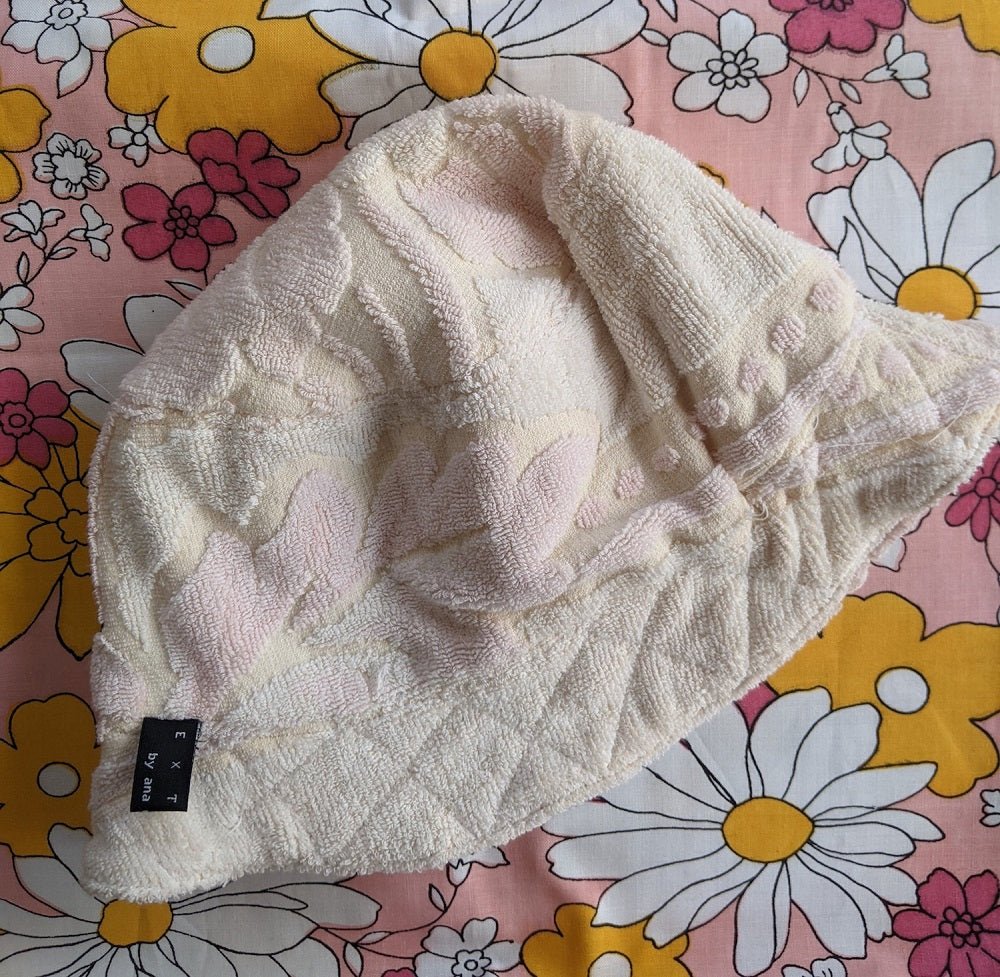 Ana WilliamsAna Williams Bucket Reversible Hat - Light Pink Vintage Towel #same day gift delivery melbourne#