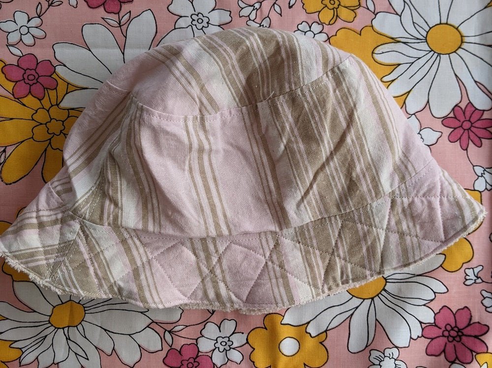 Ana Williams Bucket Reversible Hat - Light Pink Vintage Towel
