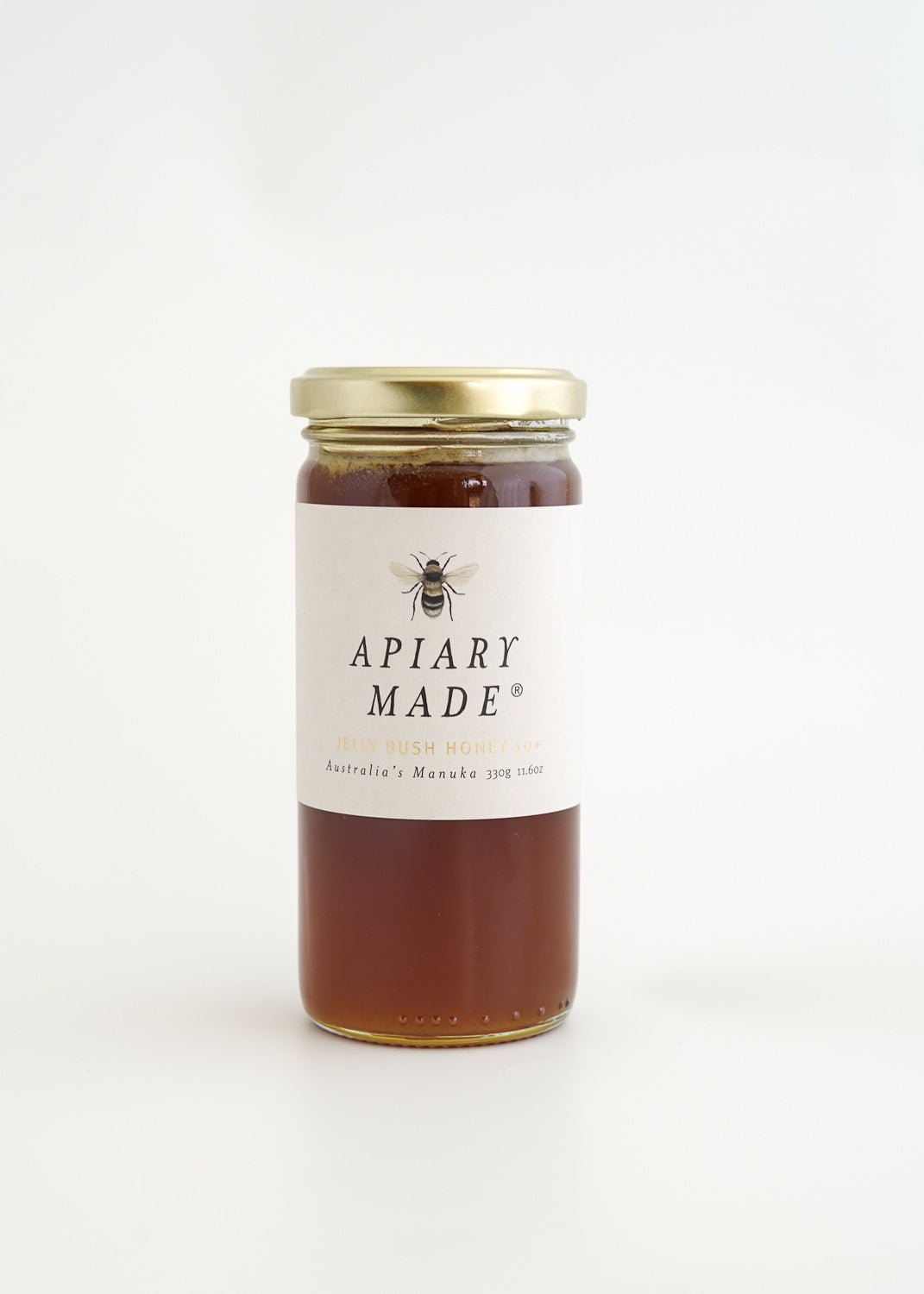 Apiary Made Organic Jelly Bush Honey 10+