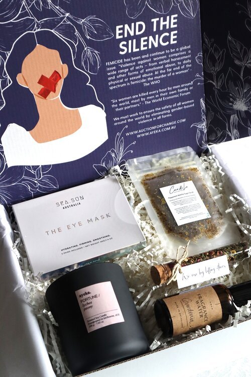 A Box That Cares Hamper- Fighting Violence against Women