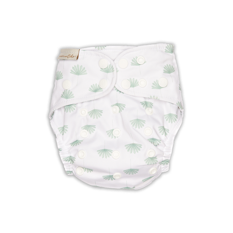 Bare and Boho X S&S reusable swim Nappy & wet bag - Baby Palm Baby & Toddler