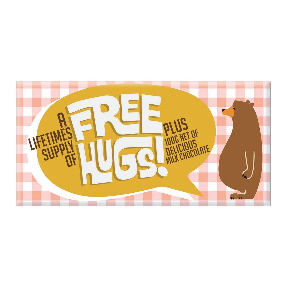 BellaBerryBellaberry Free Hugs Milk Chocolate #same day gift delivery melbourne#
